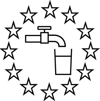 EU drinking water certification logo