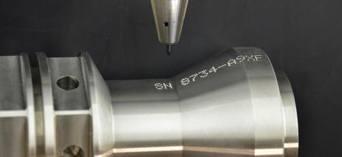 3D stylus of a dot peen marking machine 