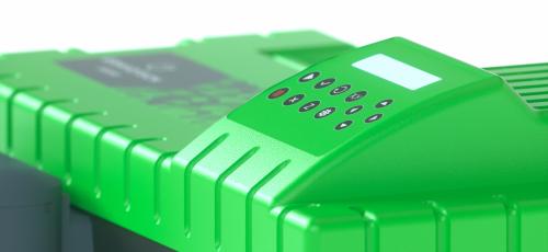 Integrated LCD display screen of IS200