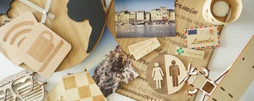 Laser Wood - Laser engraving material - Gravograph