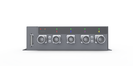 Switchbox accessory to connect up to four dot-peen or scribing machines to one XCOM controller