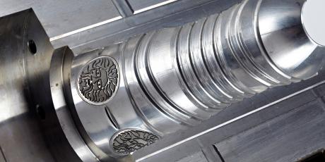 Projected engraving with CAD/CAM software